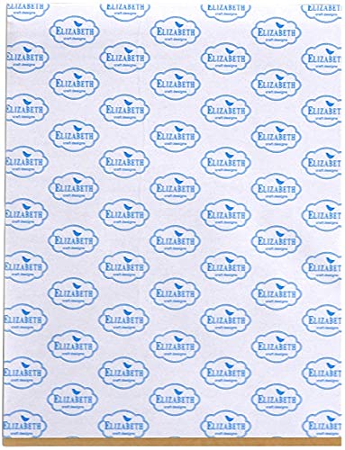 Elizabeth Craft Designs Clear Double-Sided Adhesive, 8.5 by 11-Inch, 5-Pack