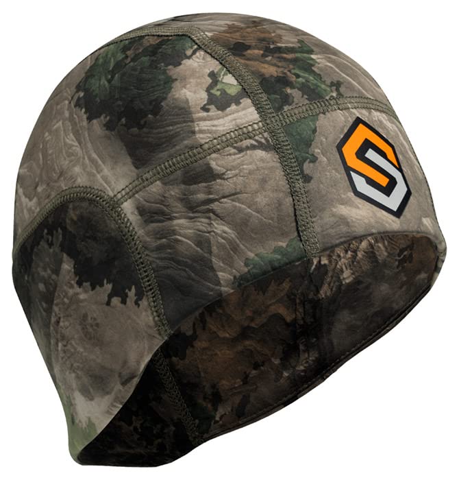 ScentLok Midweight Skull Cap, Camo Skull Beanie for Hunting, Camping, and Outdoor Use (Mossy Oak Terra Outland)