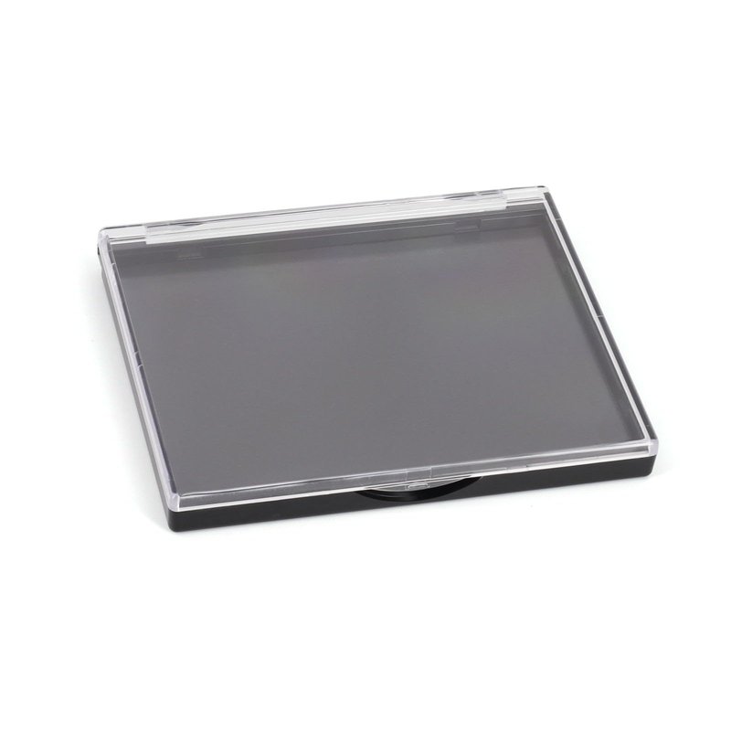 AJLTPA Magnetic Makeup Palette with Clear Top, 5 Pack Empty Eyeshadow Palettes depots Travel Storage Box for DIY Cosmetics Bronzer Highlights Powder (Small Palette - 4.8" x 4")
