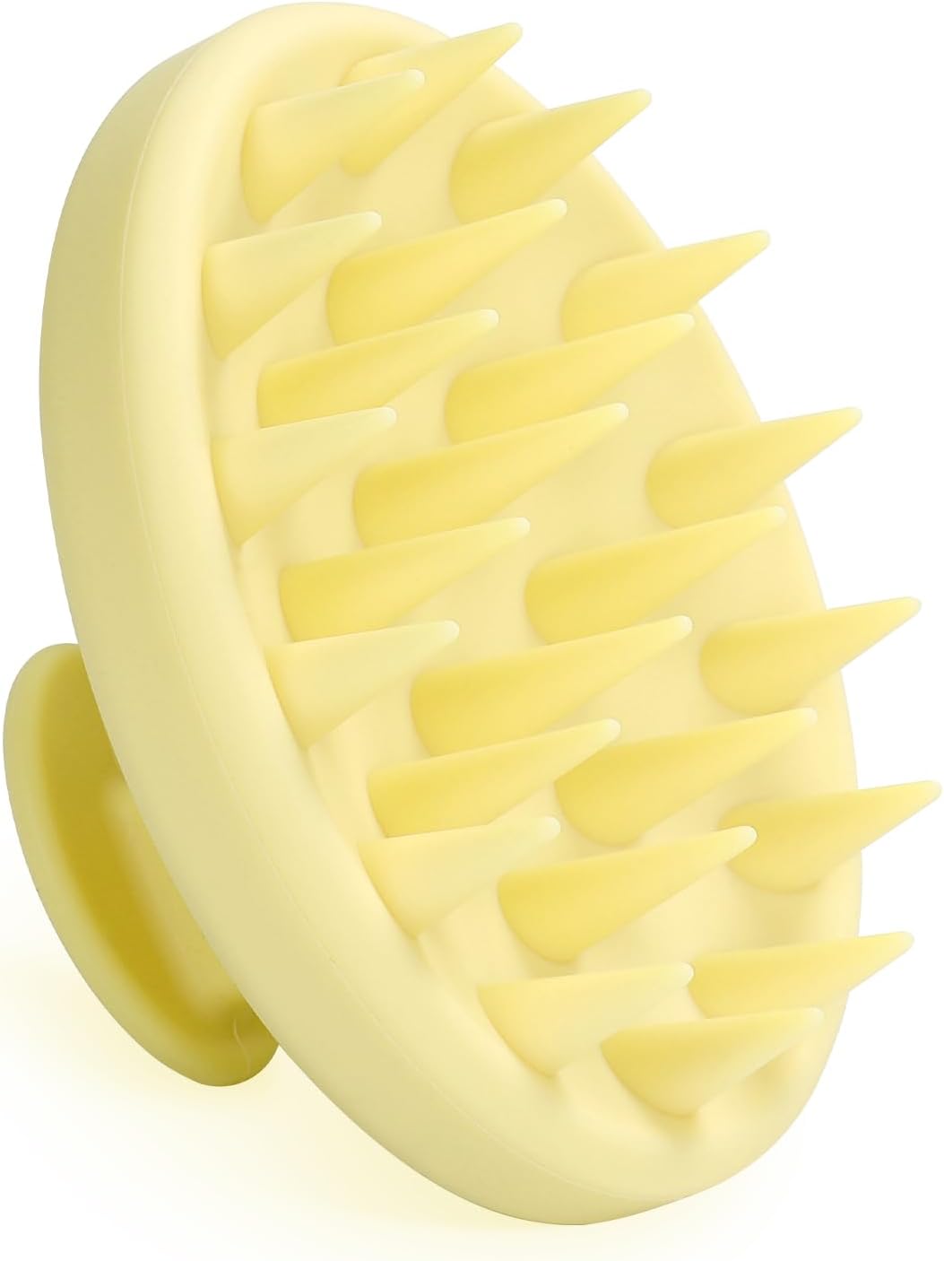 Silicone Scalp Massager, Scalp Scrubber for Hair Growth with Soft Bristles, Scalp Exfoliator Brush Dandruff Removal Shampoo Brush for Wet Dry Scalp Care (Mint Green)