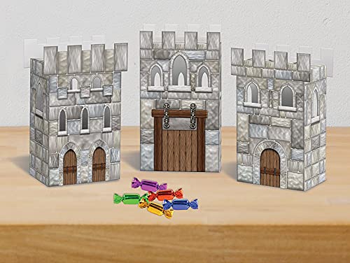 Beistle Castle Shaped Favor Boxes
