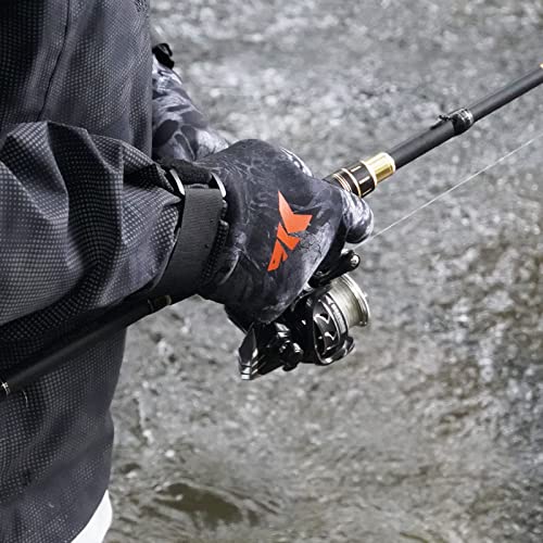 KastKing IceRiver Fishing Gloves – 100% Waterproof Cold Winter Weather Fishing Gloves – for Men and Women – Ideal for Ice Fishing, Winter Fishing, Outdoor Winter Sports,XL,BO