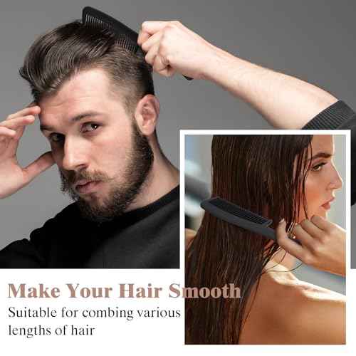 Layhit 150 Pack Bulk Hair Combs Individually Wrapped Plastic Hair Comb Set Christmas Boxes Gifts Travel Pocket Sturdy for Women, Kids, Men, Homeless, Shelter, Nursing, Hotel, Home, Charity Church