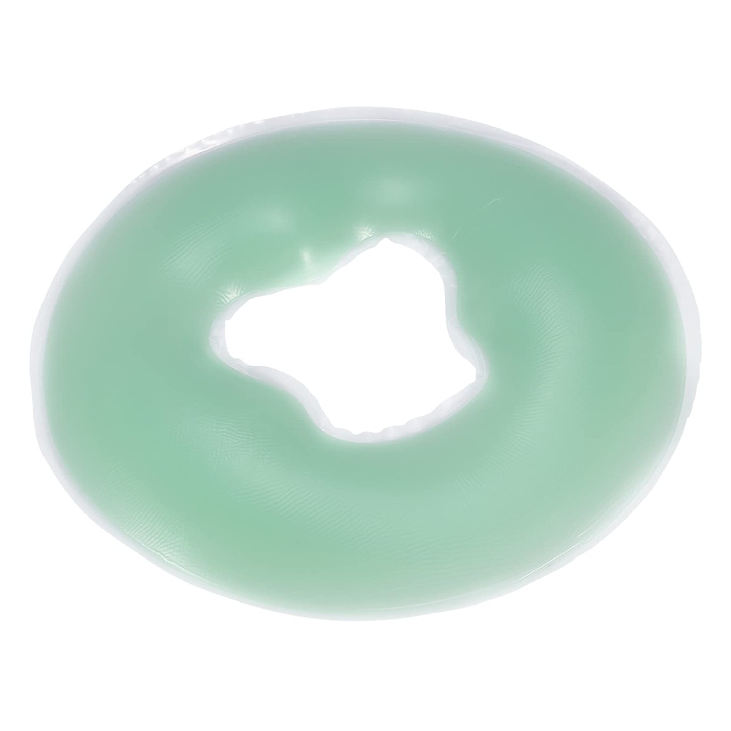 Silicone Face Pillow, Spa Reusable Face Rest Massage Overlay Relax Cushion Skin Care for SPA Beauty Salon Head Support(Light Green)
