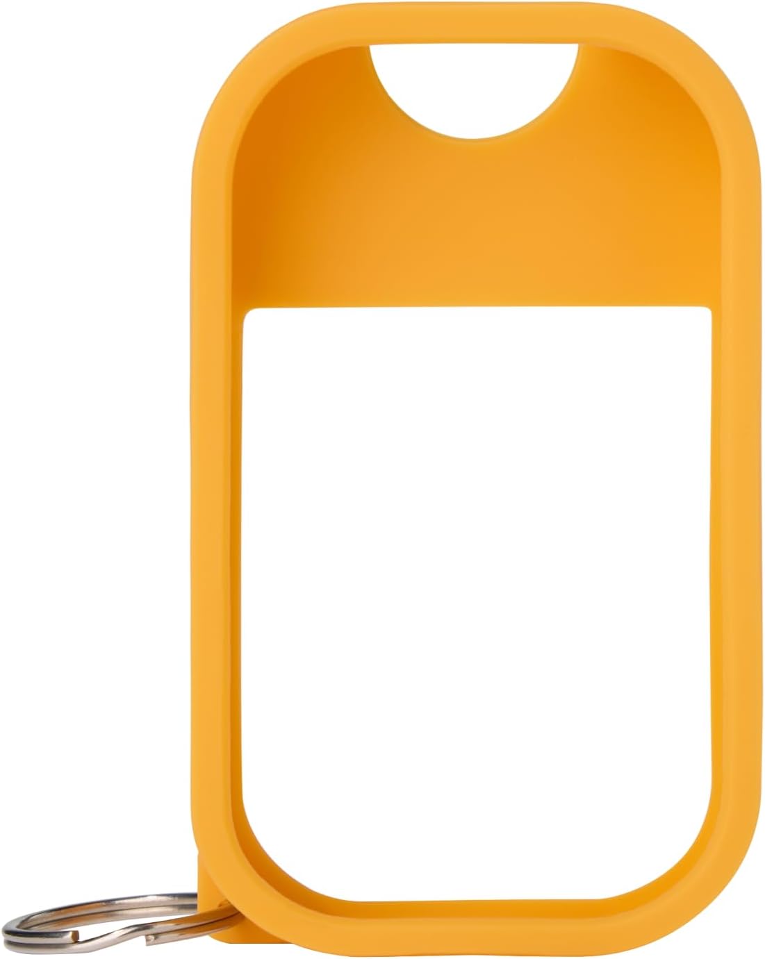Touchland Hand Sanitizer Mist Case 1FL. OZ., Protective and Stylish Hand Sanitizer Spray Accessory, Silicone Case with Keyring, Icy White