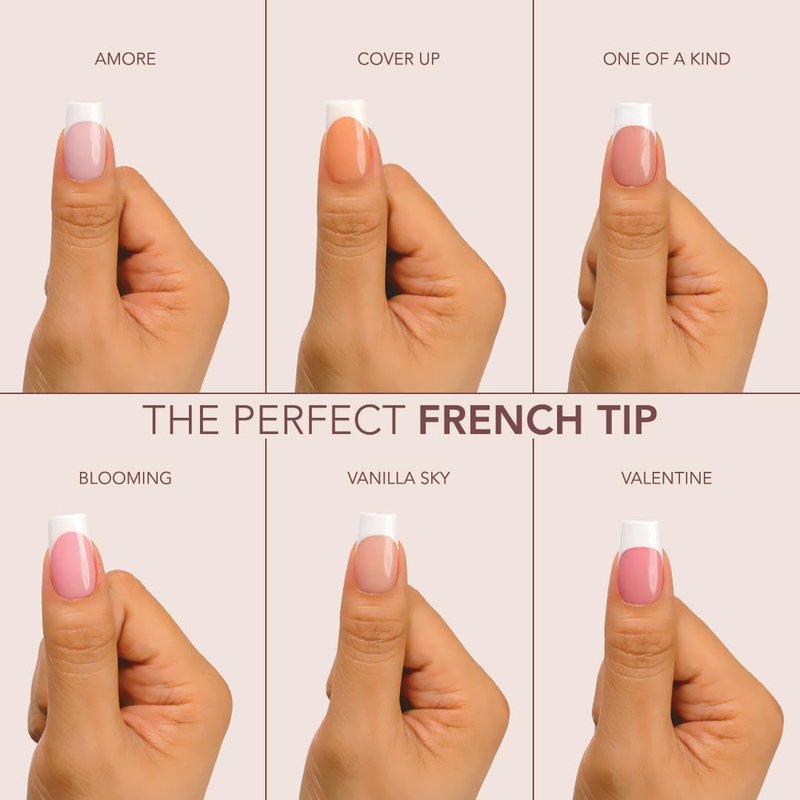 Cover Gelly Tip Case - Soft Gel Nail Extensions for Short Almond Nails | Kiara Sky