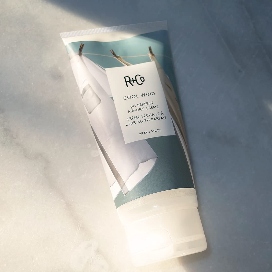 R+Co Cool Wind pH Perfect Air Dry Hair Cream | Hydrates + Tames + Softens | Vegan + Cruelty-Free |