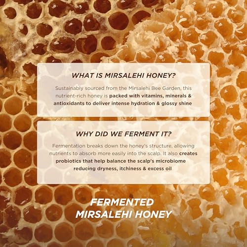 Gisou Honey Infused Hair Repair Serum ? Strengthens & Seals Split Ends with Mirsalehi Honey & Plant-Based Keratin, Heat & UV Protection, 1 Fl Oz