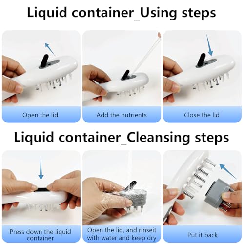 Laser Therapy Hair Growth Comb, Red Light Therapy for Hair Growth, Therapy brush, therabrush for hair growth