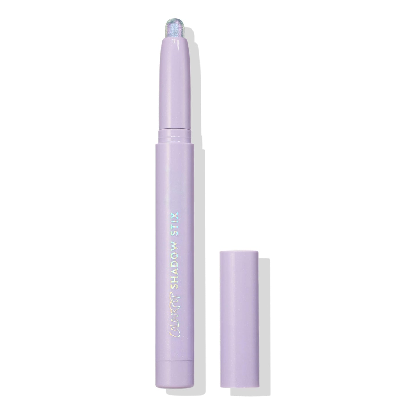 ColourPop Shadow Stix - Multichrome Cream Eyeshadow Stick with Long-Lasting Color - Multi-Use Cream Makeup with a Built-In Sharpener & Precise Tip for Easy Application - Cotton Candy (0.05 oz)