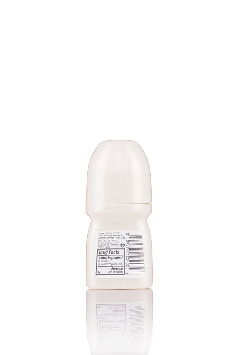 Almay Roll-On Antiperspirant & Deodorant, Fragrance Free 1.7 oz Pack of 3