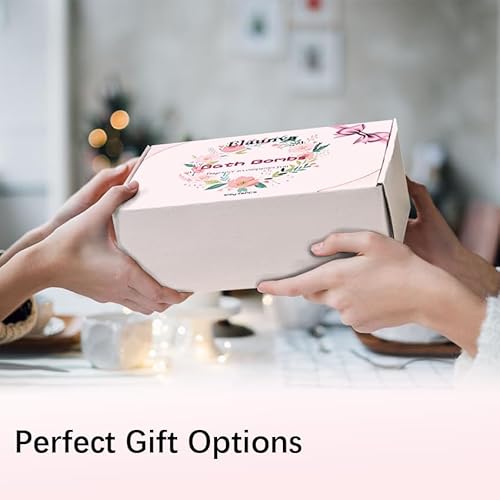 Bath Bombs Set,100g*6pcs with Lavender/Peppermint/Orange/Eucalyptus/Rose/Watermelon,Perfect for Bubble Spa,Handmade Birthday Gifts Sets for Her/Him/Wife/Girlfriend,for Christmas (PINK-6PCS)