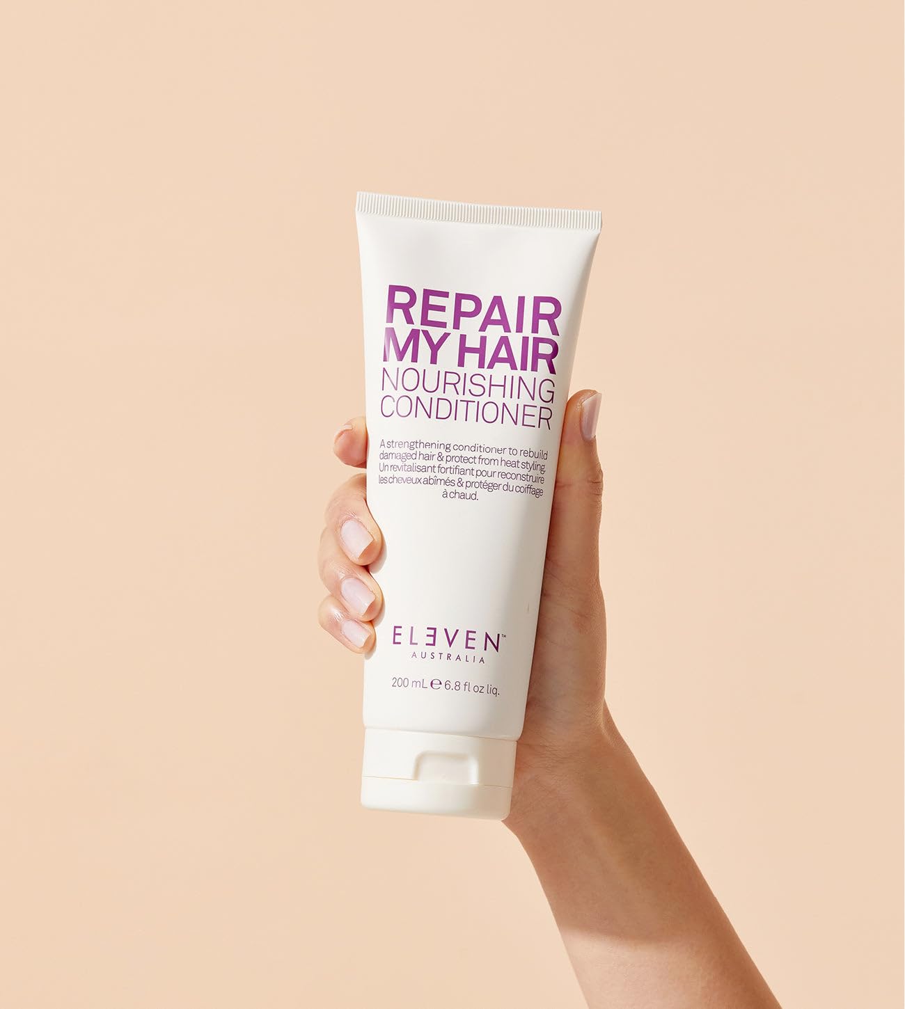 ELEVEN AUSTRALIA Repair My Hair Conditioner for Women & Men - Hydrating Conditioner for Dry & Damaged Hair, Adds Shine, Protects from Heat, Nourishing, Color Safe, Sulfate & Paraben Free - 6.8 fl oz