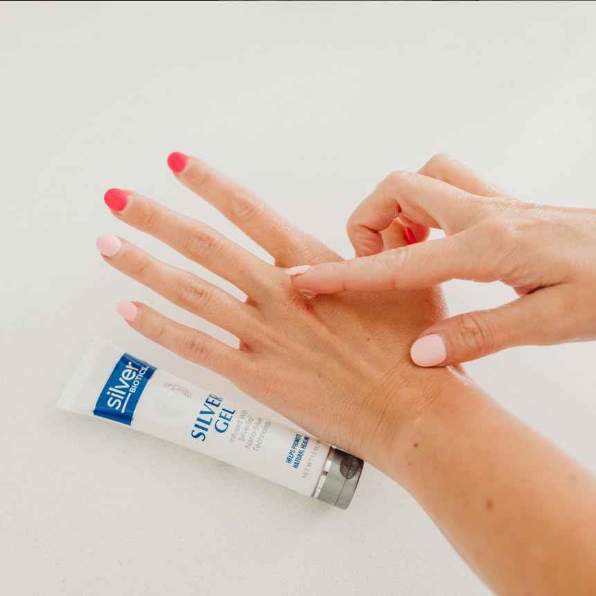 American Biotech Labs Silver Biotics Patented Multivalent SilverSol 20 PPM Soothing Skin Gel | Versatile 4.0 oz for Skin Comfort and Wellness