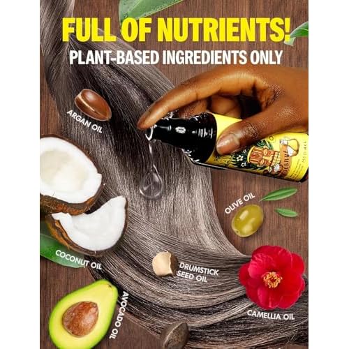 Premium Coconut Oil Hair Serum by Med:All for Women - 1.85 oz Serum