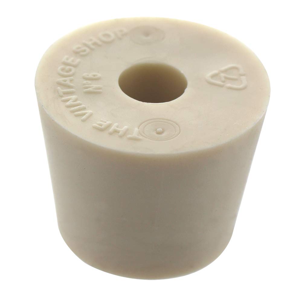 Craft A Brew HOZQ8-040 Brewcraft 1 X #6 Rubber Stopper Airlock Hole