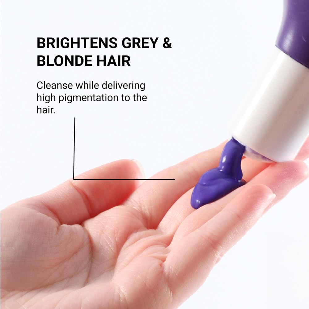 Violet Shampoo for Blonde Hair - Loma Hair Care | Infused with Vanilla Bean & Blood Orange