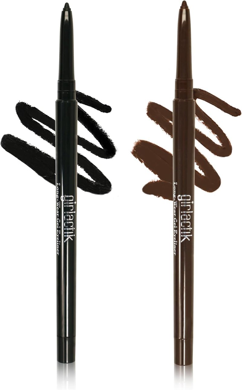 Girlactik Long-Wear Gel Eyeliner - Pure Black