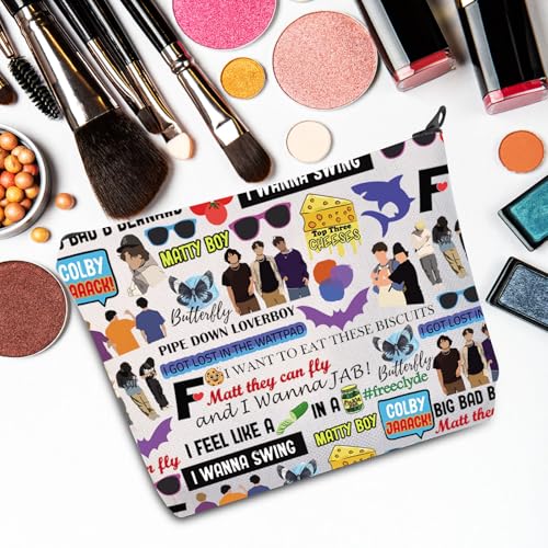 JNIAP Channel Video Makeup Bag Channel Video Gifts Team Orange Purple Blue Gifts Channel Video Merch (wanna swing mb)