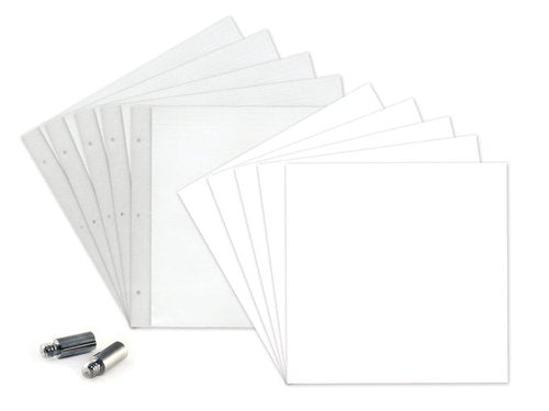 Forever in Time PC040Forever In Time Post Bound Album Refill Pack, 12-Inch x 12-Inch