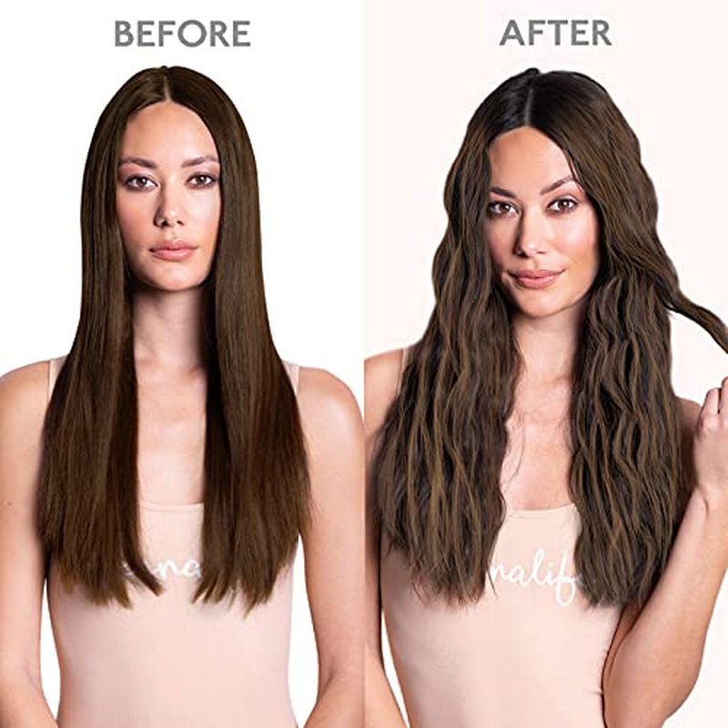 WENNALIFE Wire Hair Extensions (Increase 50% Lifespan) Real Human Hair 18 inch 95g Balayage Dark Brown to Chestnut Brown Remy Wire Hair Extensions Invisible Transparent Fish Line Real