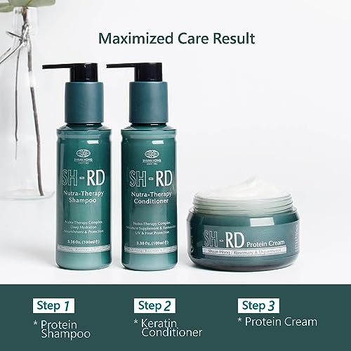 SH-RD Nutra-Therapy Conditioner for Dry Damaged Hair, 16.9oz/500ml - Protein Hair Treatment to Repair Split Ends & Moisture with Keratin for Color-Treated, Frizzy, Bleached Hair