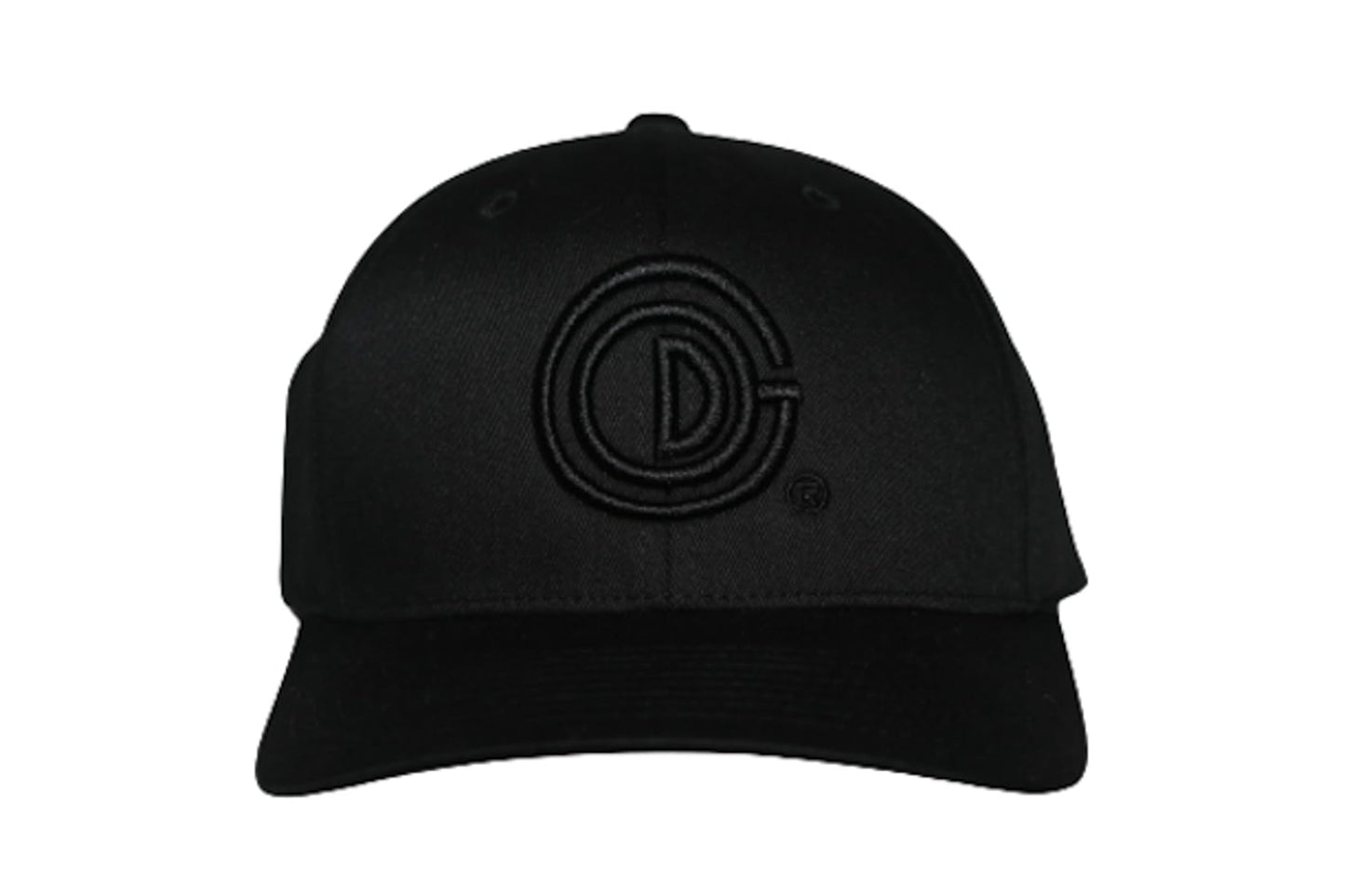 GOD CREATED 3D Logo Flexfit Cap Large/XLarge (7 1/8” - 7 5/8”) Black