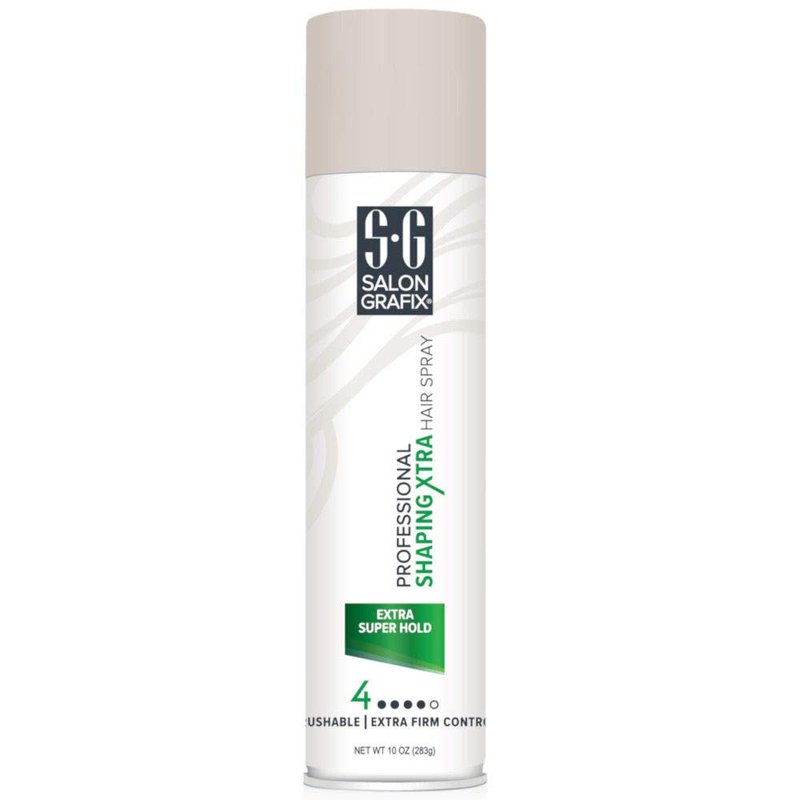 Salon Grafix Profession Shaping Hairspray, Extra Super Hold 4, 10 Oz (Pack of 3)