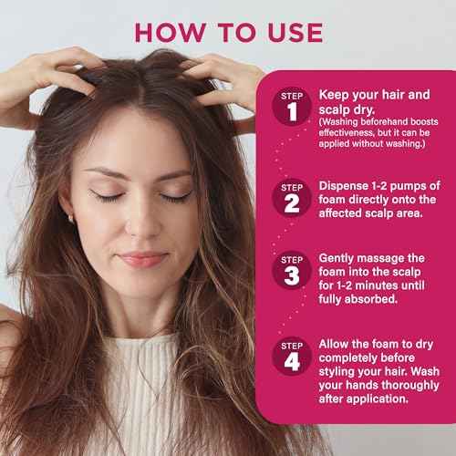 5% Minoxidil Foam for Women Hair Growth: Extra Strength Hair Regrowth Treatment ? Revitalize Hair Follicles & Regrow Thicker, Fuller Hair ? Hair Loss Solution - 2x60ML