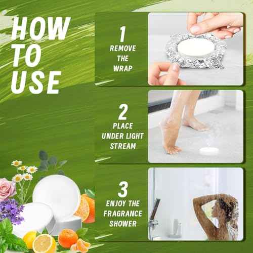 Shower Steamers Aromatherapy, Birthday Gifts for Women Men, 10 Different Shower Bombs with Fruity Floral Fragrances, Self Care Spa Gifts Christmas Birthday White Elephant Stocking Stuffers