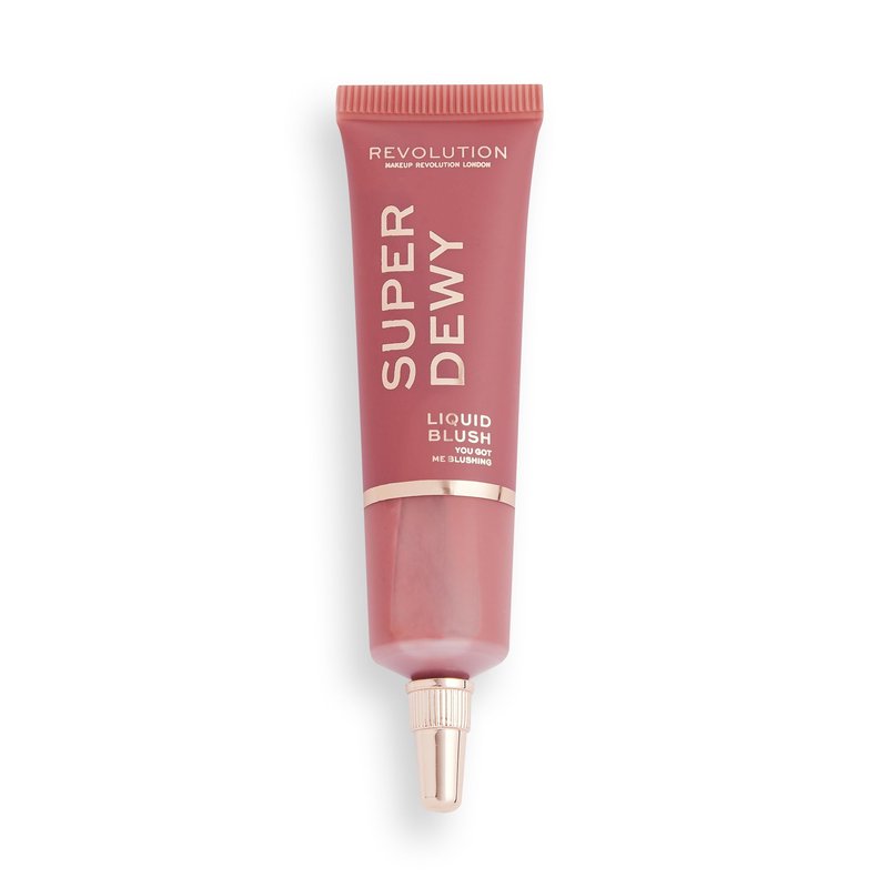 Revolution, Superdewy Liquid Blush, Richly Pigmented & Buildable, Blendable Formula, You Got Me Blushing, 0.5 fl oz
