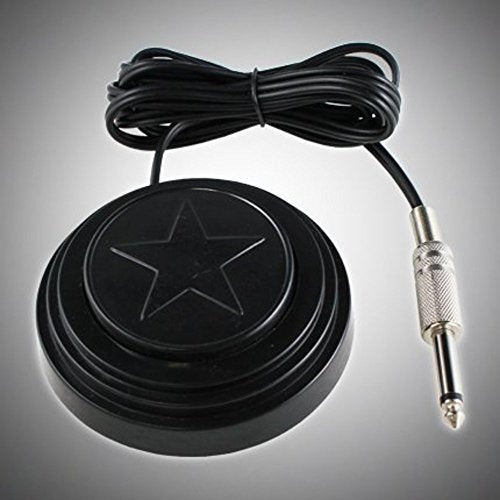 1TattooWorld New PRO 360¡Æ Round Star Tattoo Foot Pedal Switch Equipment Supply 5'ft, OTW-P210-3