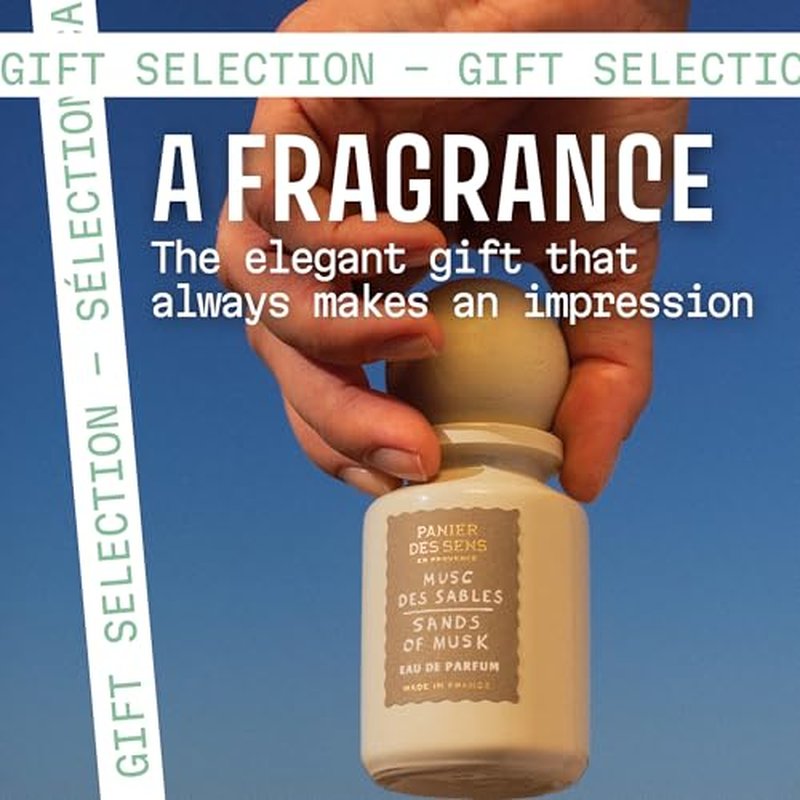 Panier des Sens - Sands of Musk Women Perfume 1.7 Floz ? Floral, Musk Perfume - Daily Luxury Women's Fragrances - Eau de Parfum Crafted in Grasse, France - Gifts for Her - Elegant Packaging