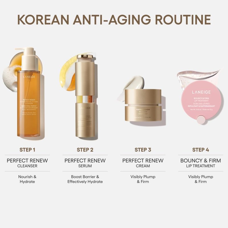 LANEIGE Perfect Renew 3X Cream – Anti-Aging Moisturizer with Peptides & Encapsulated Retinol to Visibly Firm Skin & Smooth Texture
