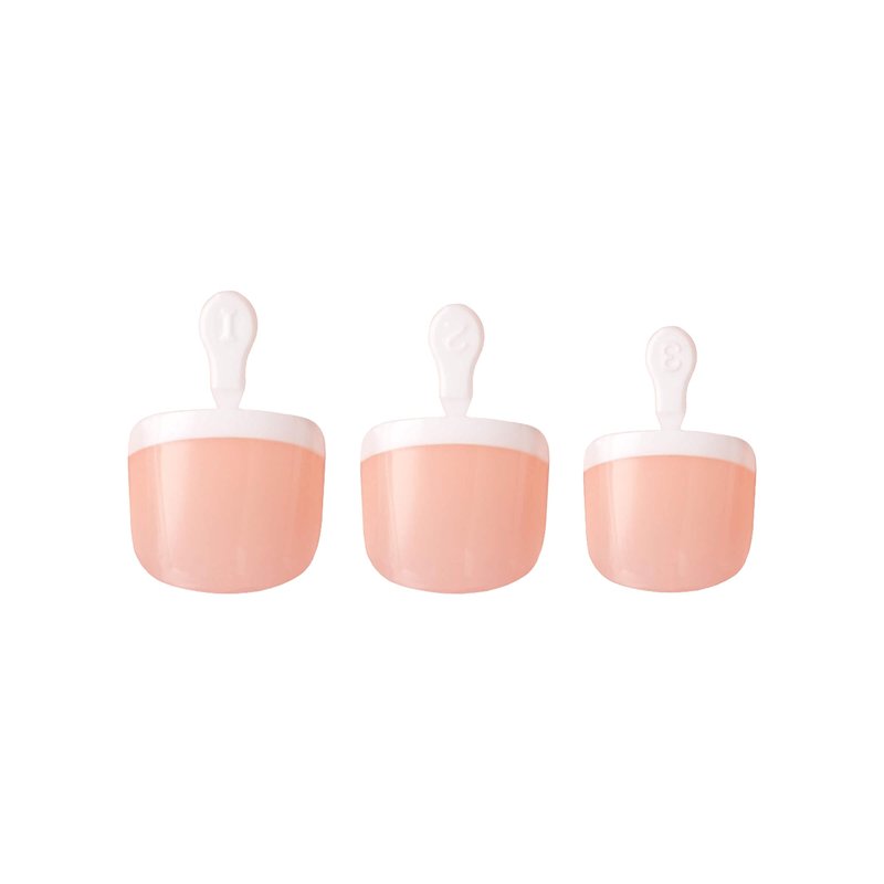 KISS Everlasting, Press On Toenails, Nail Glue Included, 'Limitless', Beige, Real Short Size, Squoval Shape, Includes 24 Nails, 2g Glue, 1 Manicure Stick, 1 Mini file (Pack of 4)
