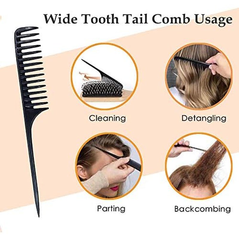 Hair Brush, Sosoon Boar Bristle Paddle Hairbrush for Long Short Thick Thin Curly Straight Wavy Dry Hair for Men Women Kids, No More Tangle, Giftbox & Tail Comb Included