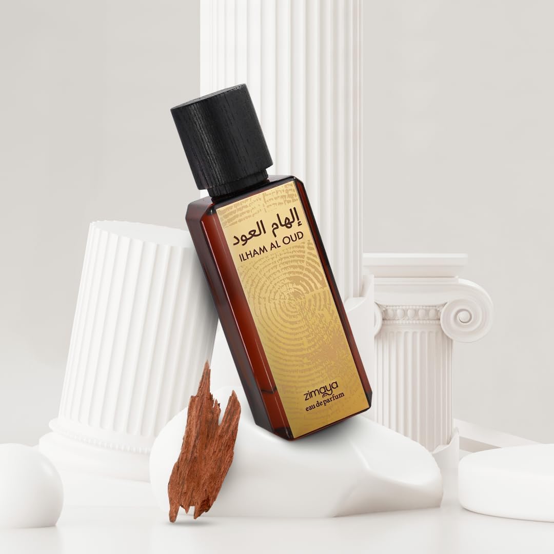 zimaya Ilham Al Oud Oriental Unisex Eau De Parfum, 3.4 Fl. Oz