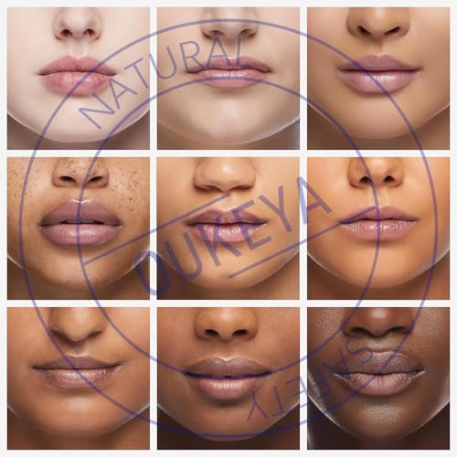 OUKEYA 3PCS Medicated Lip Balm Hydrating w/Petrolatum,Shea Butter, Beeswax,100% Natural Ingredients,Organic Lip Butter Balm & Moisturizers Lip Repair For Dry Cracked Lips Overnight Lip Treatment