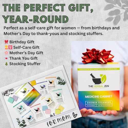 Shower Steamers Aromatherapy Bombs (Variety Pack) ? Adult Christmas Stocking Stuffer ? Made in USA - Shower Tablets Aromatherapy ? Natural Essential Oils ? Self Care Gifts for Women and Men (14 Pack)