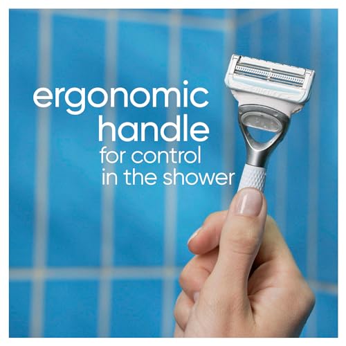 Gillette Venus for Pubic Hair and Skin, Bikini Razors for Women, Women's Razor Handle + 4 Blade Refills