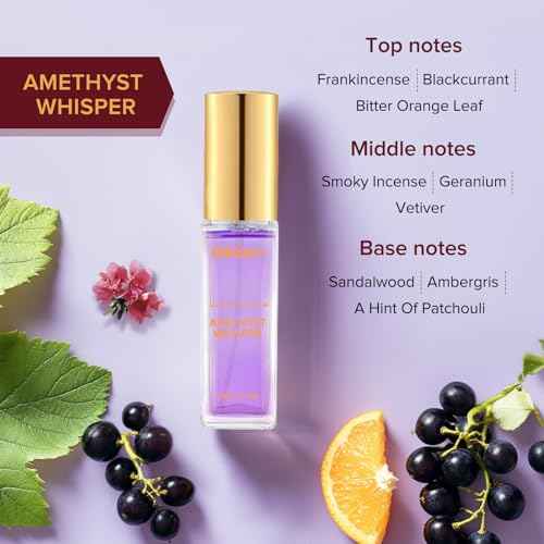 Roseye Eau de Parfum Gift Set ? 4 x 0.34 Fl Oz Travel Size Unisex Perfumes, Long Lasting Middle Eastern Inspired Scents, Elegant Mini Fragrance Set for Daily Wear, Holiday & Christmas Gifts