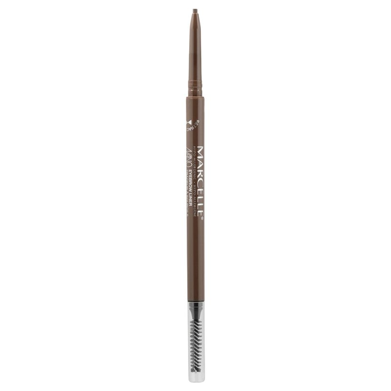 Marcelle Nano Retractable Eyebrow Liner, Fair Ash Blond, Brow Pencil, Ultra-Precise Definition, Waterproof, Long-Lasting, Hypoallergenic, Cruelty-Free, 0.09 g
