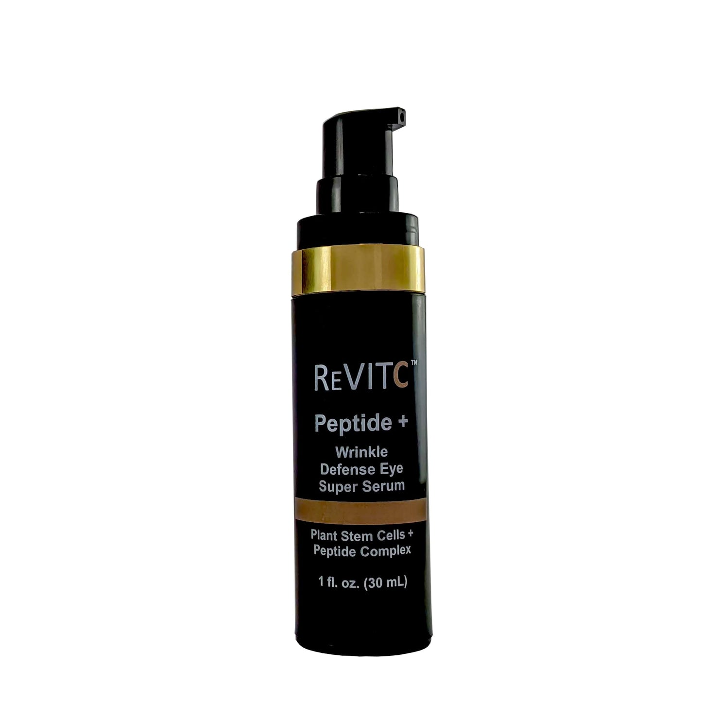ReVitC Peptide + Wrinkle Defence Eye Super Serum for Face and Neck with Plant Stem Cells, Peptide Complex, MSM, and much more.