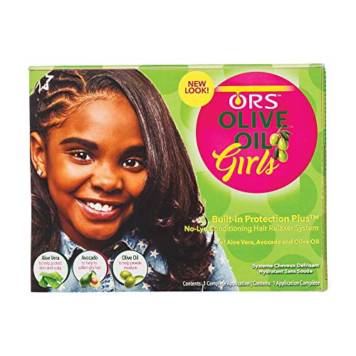 ORS Olive Oil Girls Built in Protection Plus No Lye Conditioning Hair Relaxer System (1)