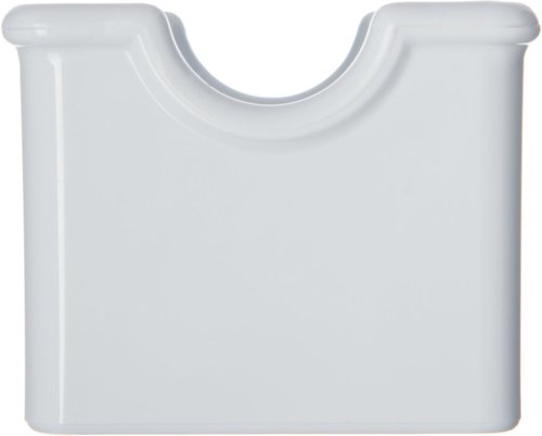 Carlisle FoodService Products Sugar Caddy for Kitchens, Plastic, Holds 20 Packets, White