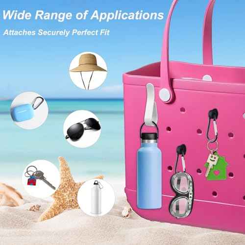 Clear Insert Bag Accessories for Beach Tote Bag, Clear Travel Storage Inner Pouch for Cosmetic, Toiletry & Makeup Brush Organizer Divider