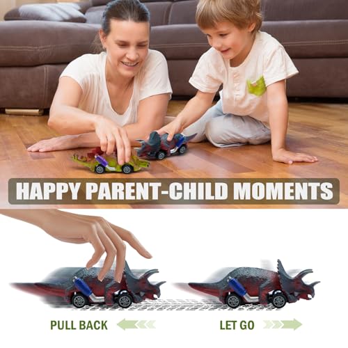 Bath Bombs for Kids with Dinosaur Toys Inside, 8 Pack XXL Large Dinosaur Bath Bombs Bubble Bath Gift Set, Perfect Birthday Christmas Easter Dino Toys Gifts for Kids 3-12, Girls and Boys