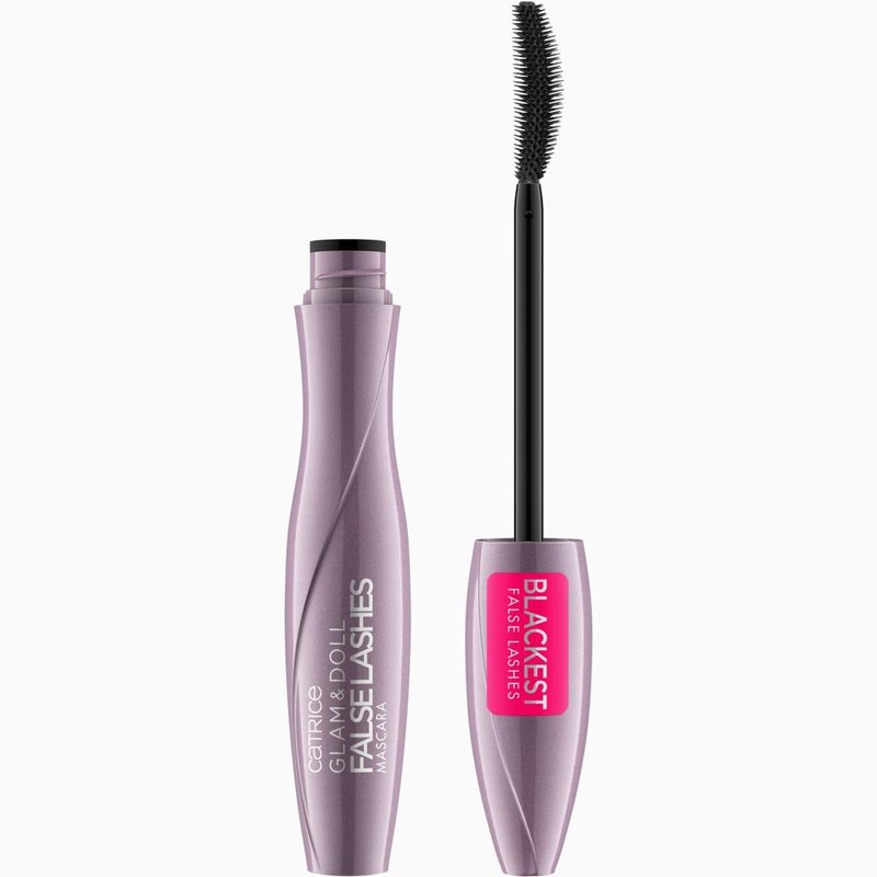 Catrice Glam & Doll False Lashes Mascara (010 Black) - Volume Boosting Formula & Vegan