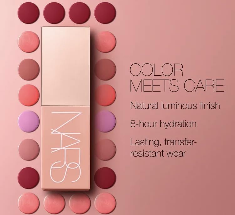 NARS Afterglow Liquid Blush - Brazen Shade for Women - 0.23 oz Liquid Blush
