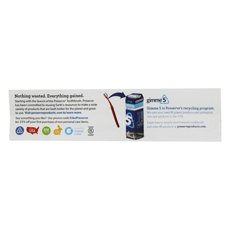 Preserve, Toothbrush Ultra Soft, 1 Count
